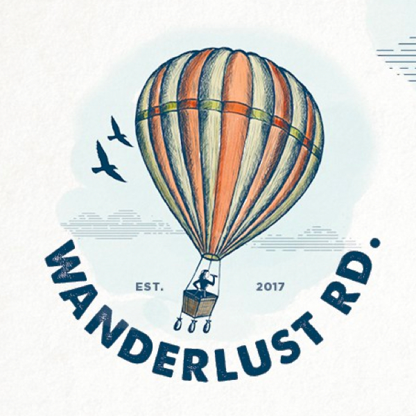 Logo&；Squarespace网站，标题为&#x27；Wanderlust Rd；