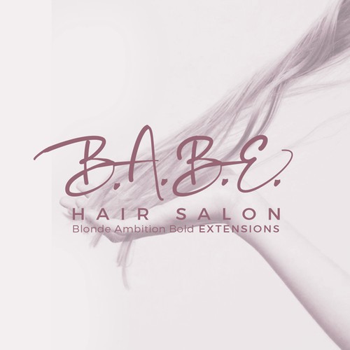 HAIR SALON的标志设计