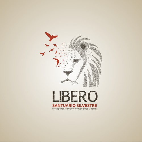 野生动物保护区标志：&quot；L i b e r santuario silvestre&quot；